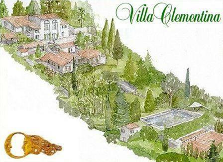 Hotel Villa Clementina 브라치아노 외부 사진